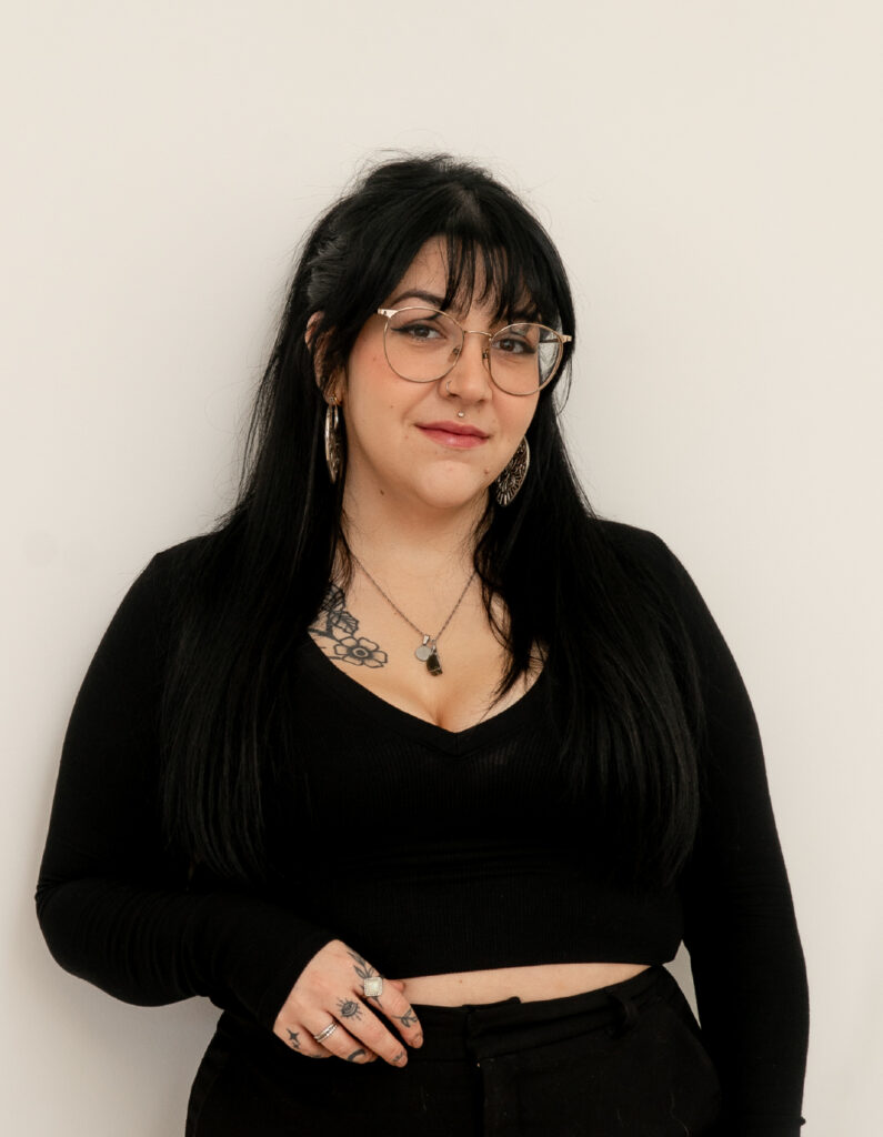 Kamylle, coiffeuse au salon Euphorik à Sherbrooke.
